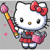 Hello kitty- HKE317